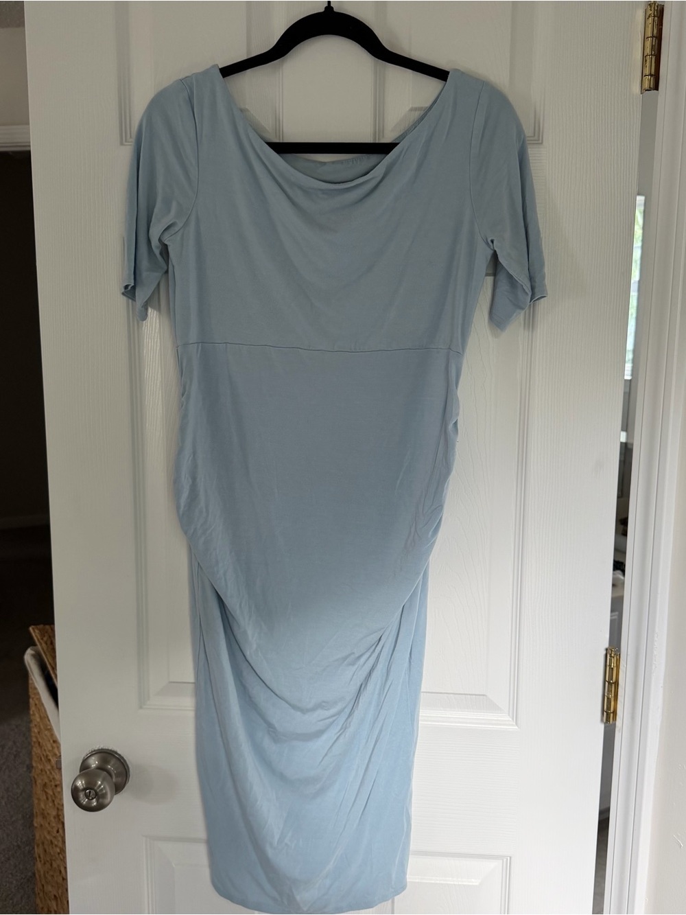 Asos Maternity Pale Blue Dress Size 8